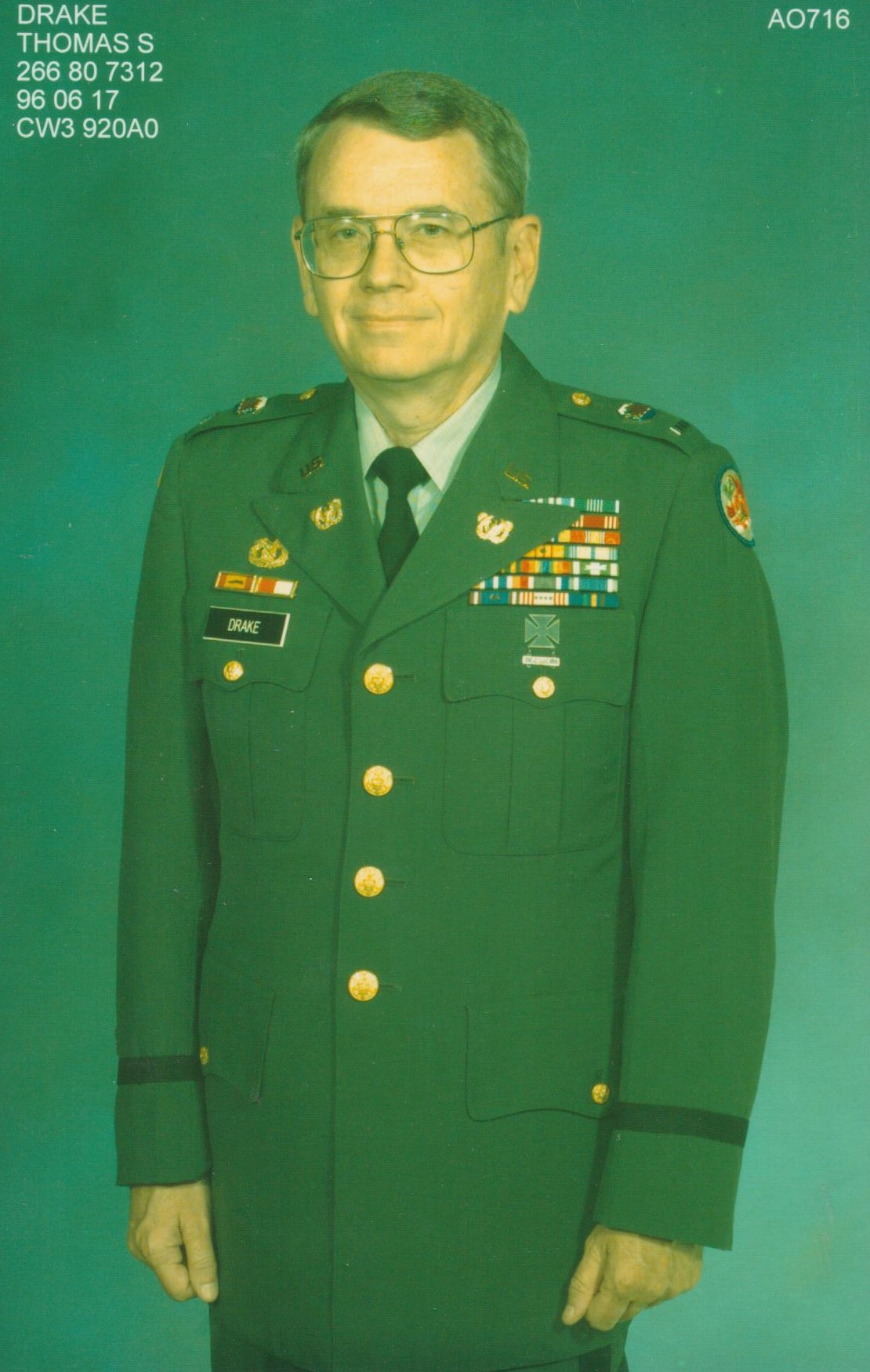 Obituary of Thomas Stuart Drake