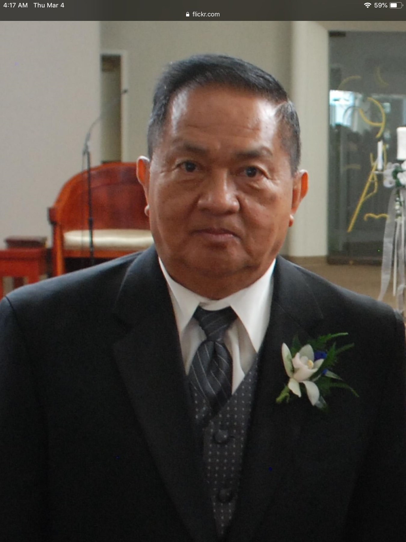Obituary of Reynaldo P. Santos