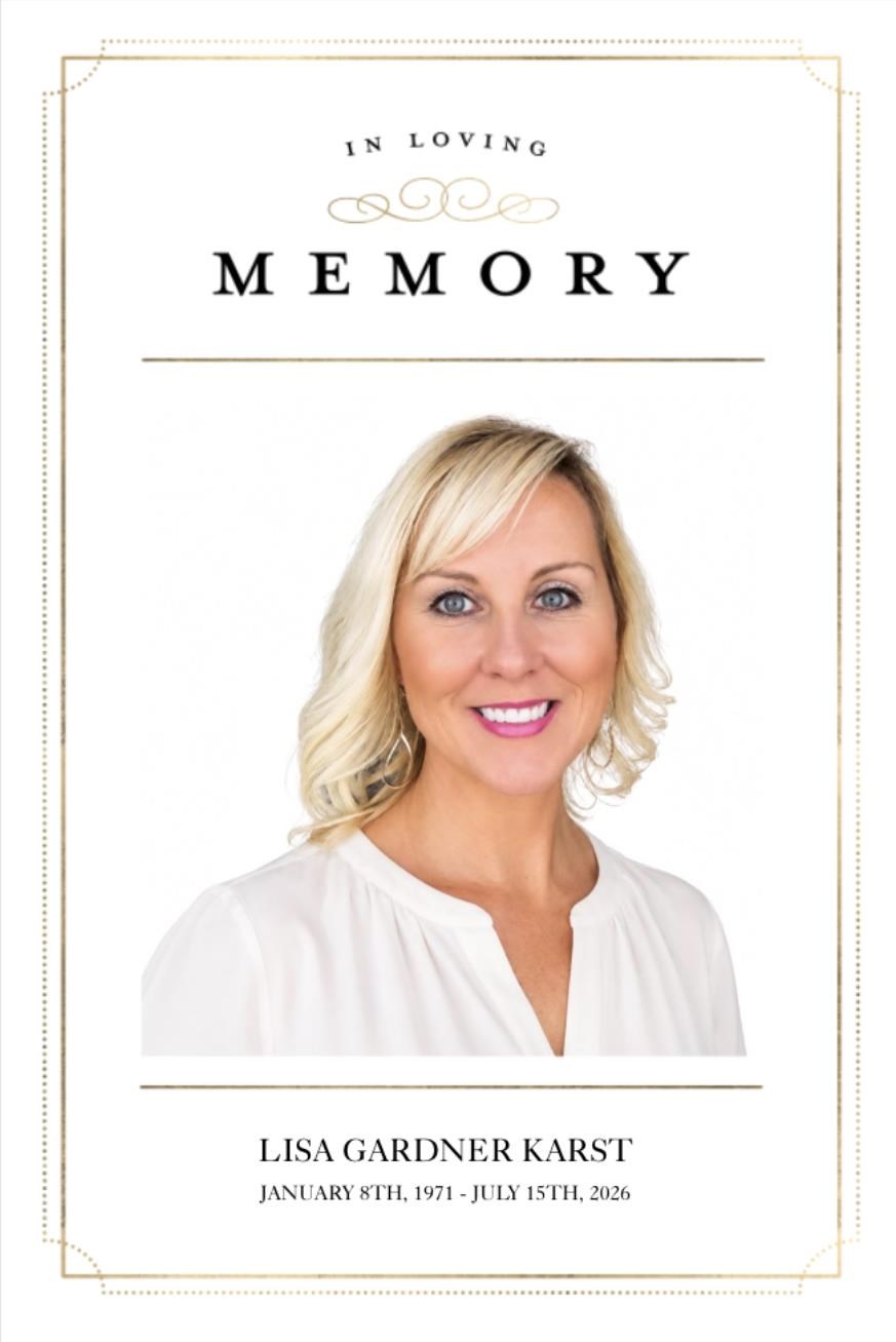Obituary of Elizabeth Gardner Karst
