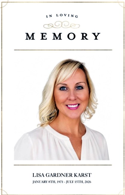 Obituary of Elizabeth Gardner Karst