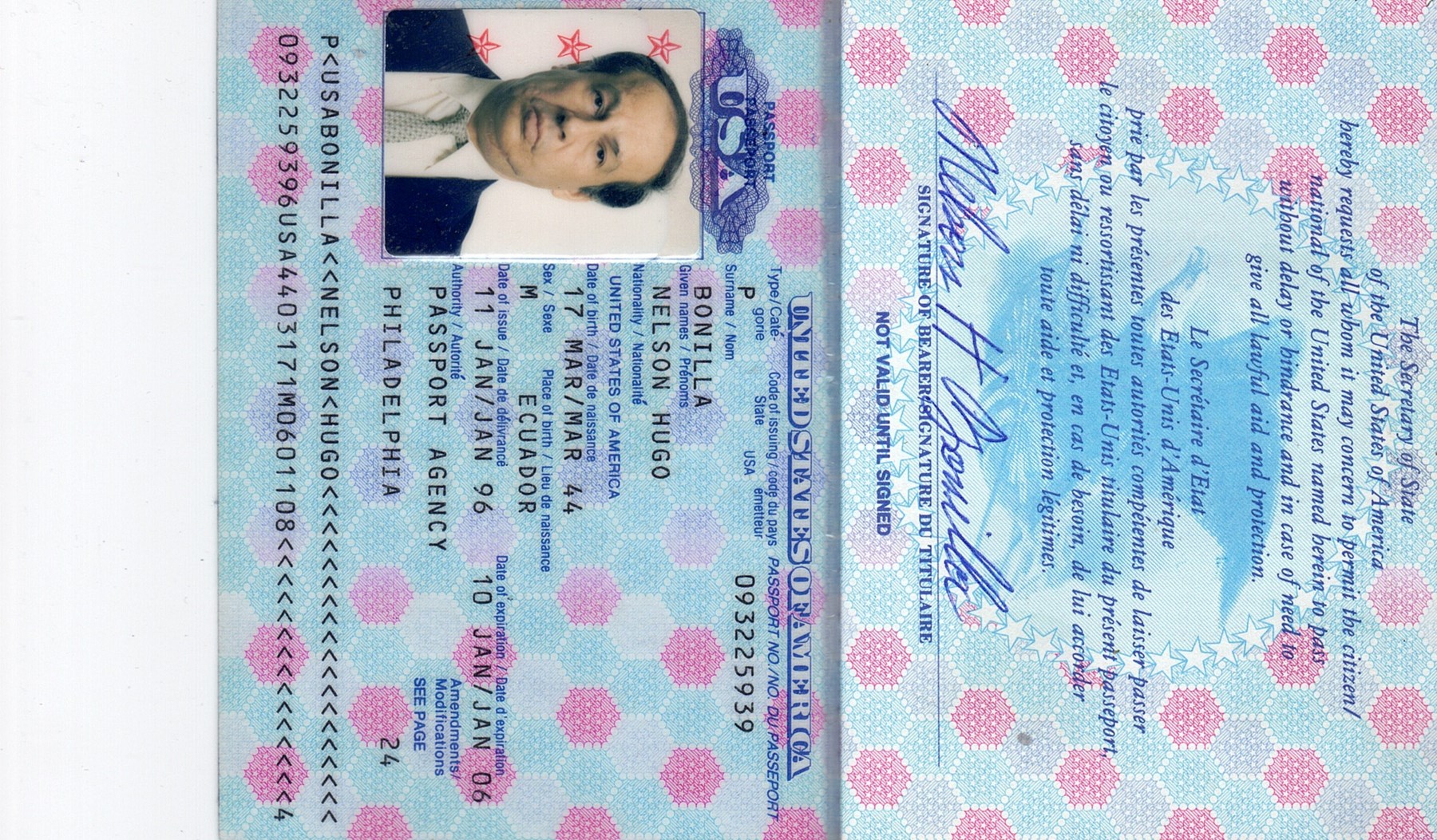 Obituary of Nelson Bonilla