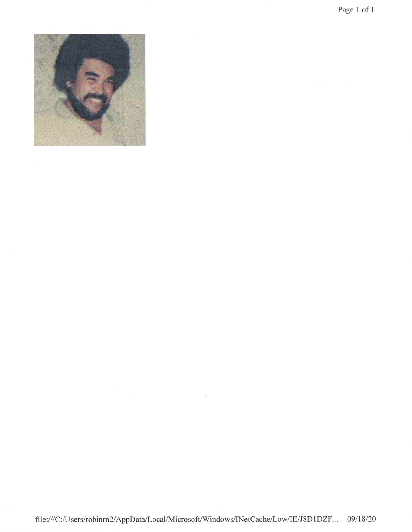 Obituary of Gabriel Betancourt Barraza