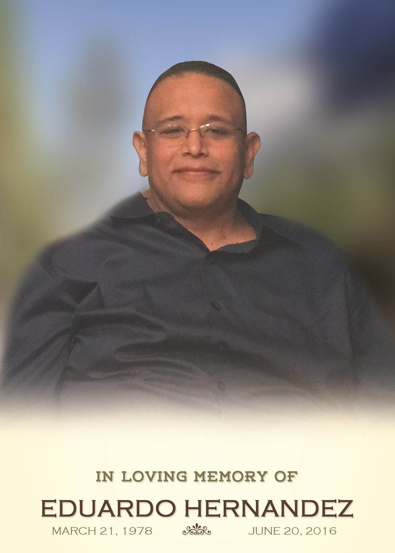 Obituario de Eddie Hernandez