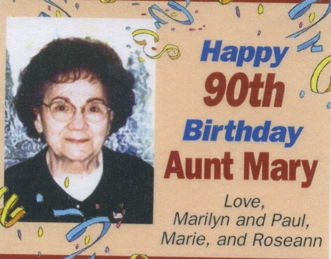 Obituary of Maryanne Muolo