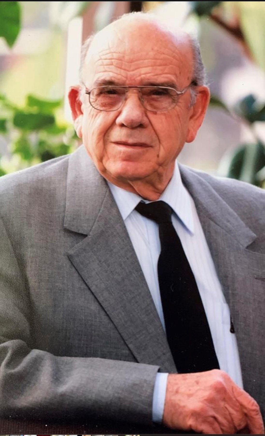 Avis de décès de Giovanni Cuffaro