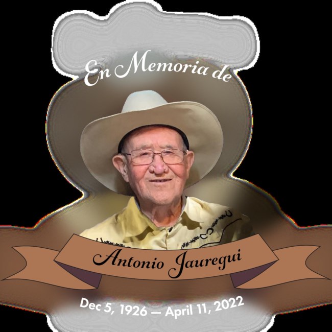 Obituary of Antonio S. Jauregui