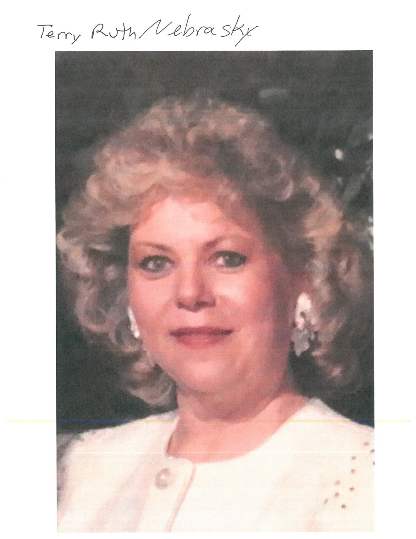Obituary of Terry Ruth Nebrasky