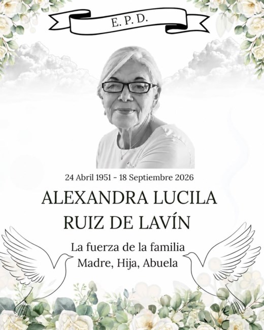 Obituary of Alexandra Ruiz