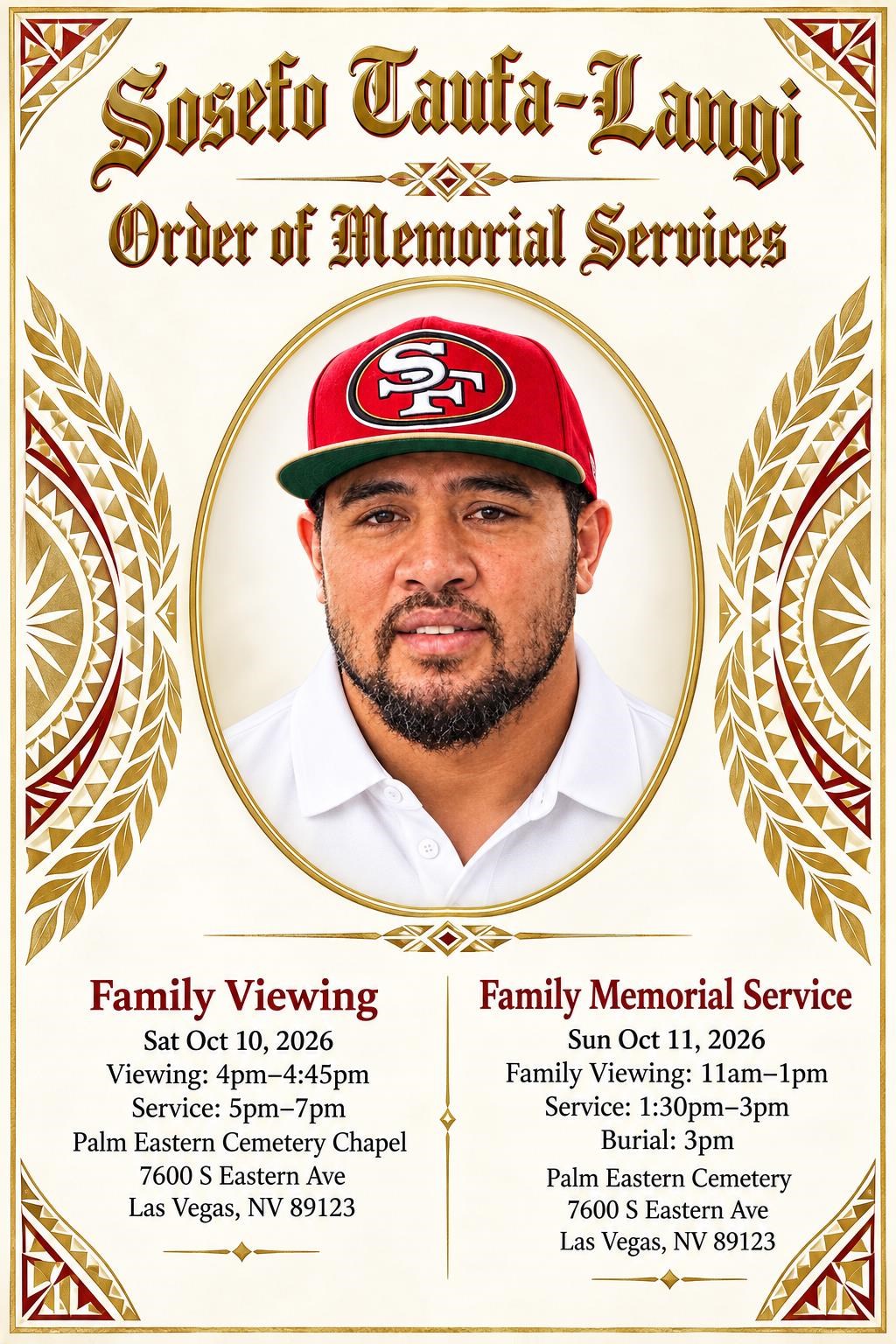 Obituary of Joseph Jr. Taufa