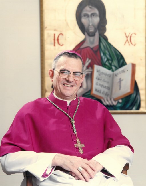 Avis de décès de Most Reverend Bishop Attila Miklósházy, S.J.