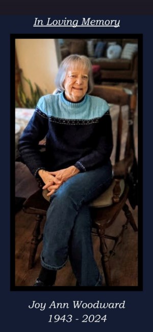 Obituary of Joy Ann Woodward