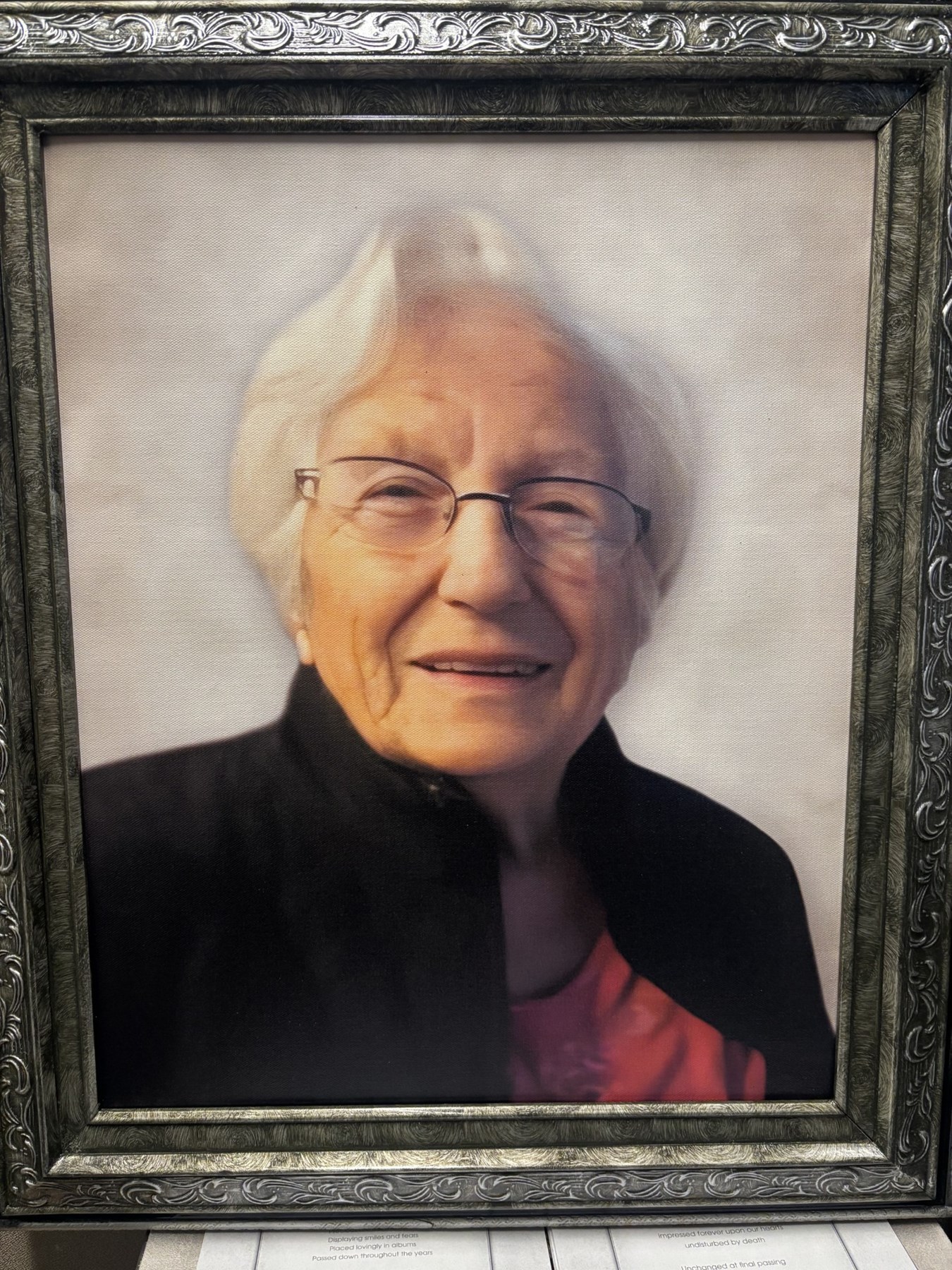 Obituary of Yvonne Toursarkissian