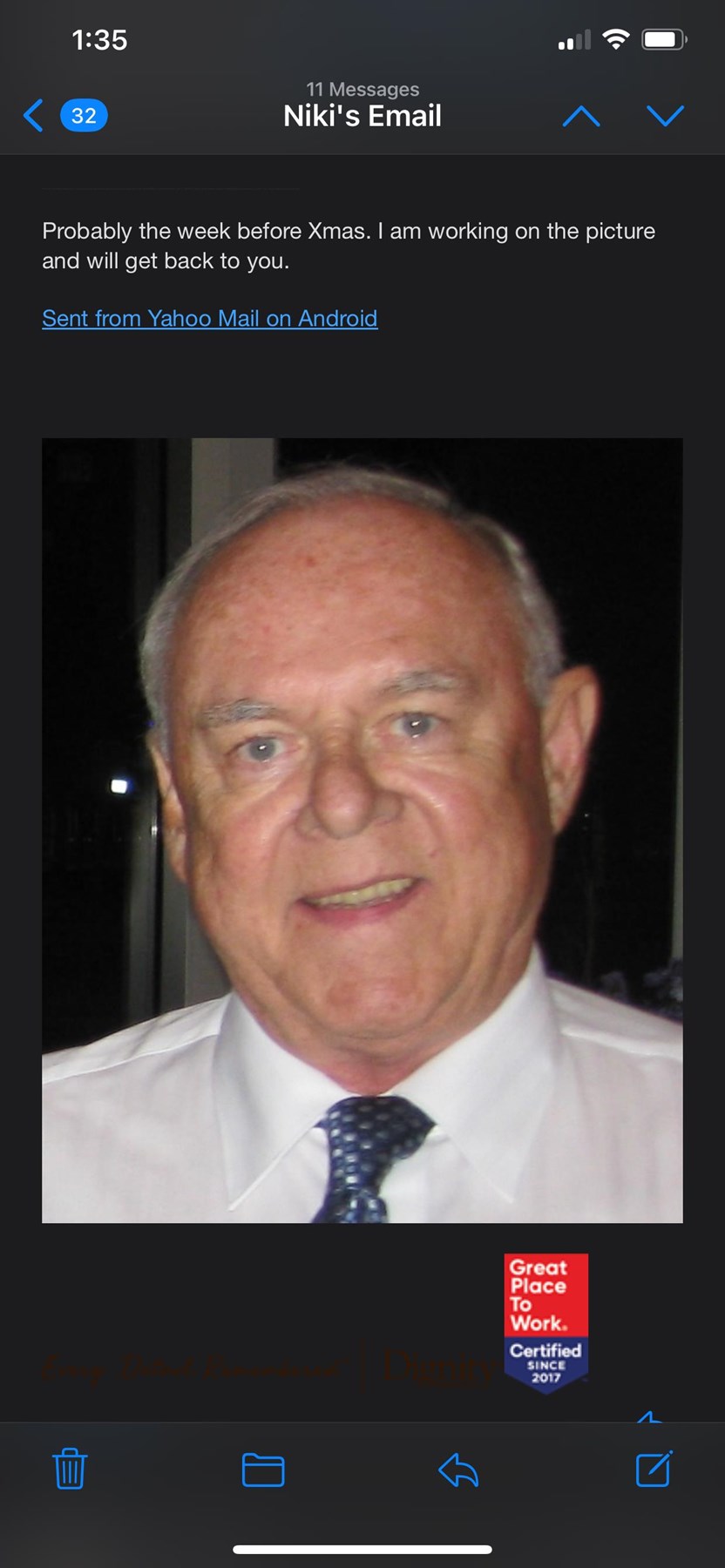 Obituary of Matthew J. Moody